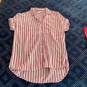 Barely worn, popover top.